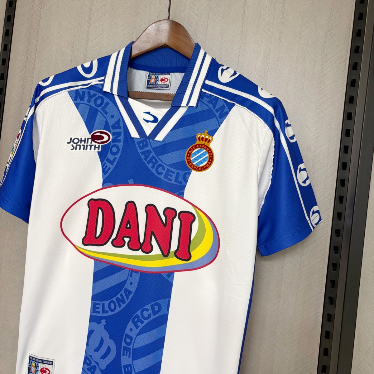Retro RCD Espanyol 1999/00 Home jersey Fan Version