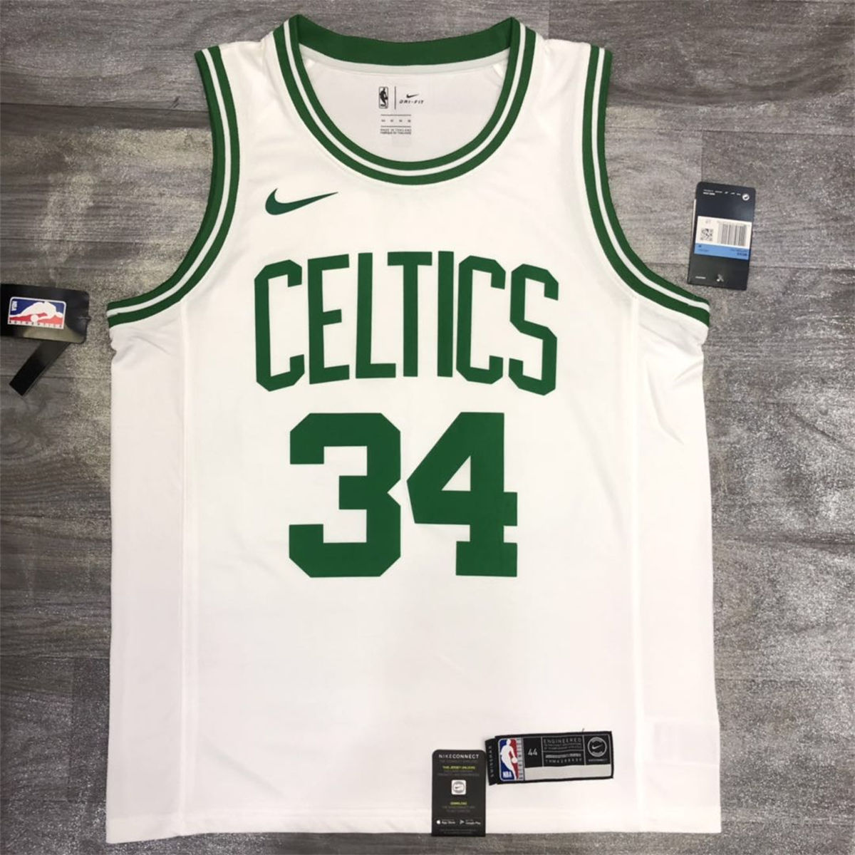 NBA Boston Celtics round neck White Jersey PIERCE#34 S-XXL