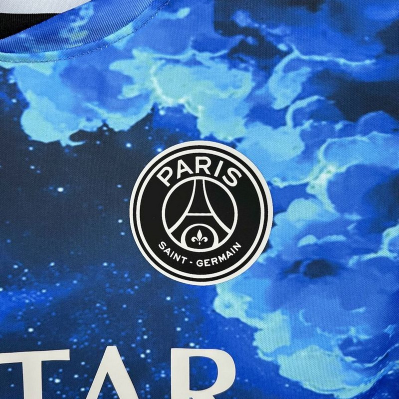 2025/26 PSG Blue sky and white clouds Jersey Fan Version