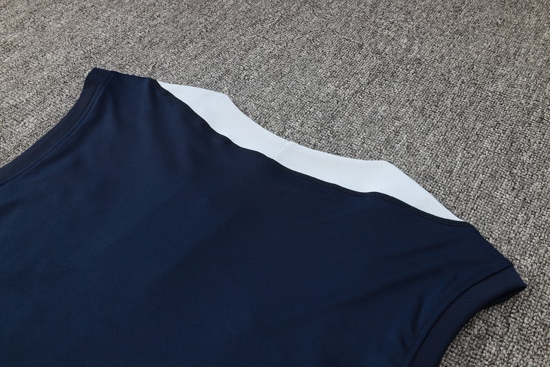 24/25 France Royal Blue Training Set Shirt and Shorts