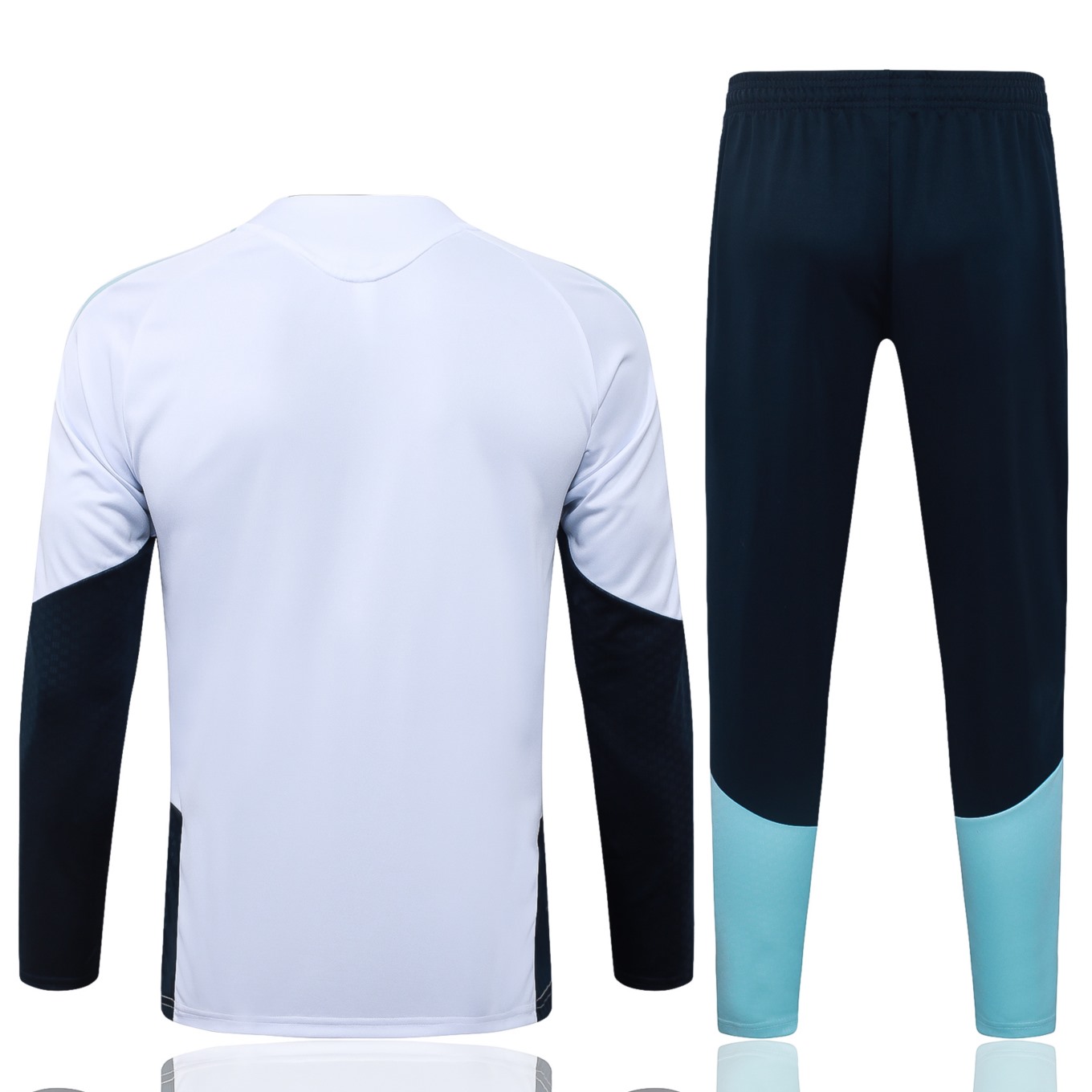 202526 Argentina White Long-sleeved half-pull training kit Football team kit
