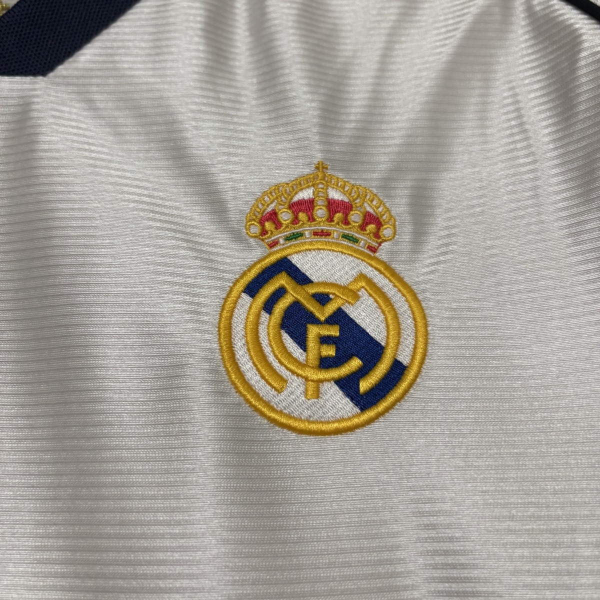 Real Madrid Retro 2000 Home jersey Fan Version