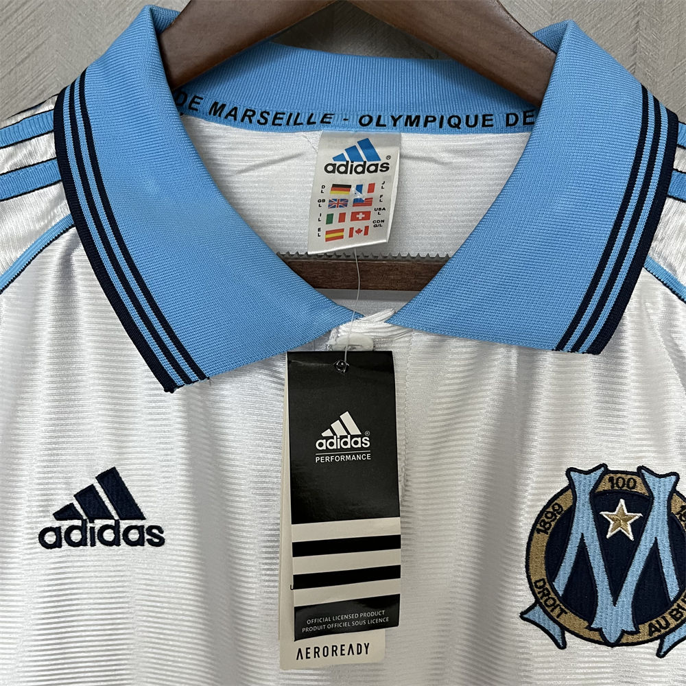 Retro Marseille 98/99 Home jersey Fan Version