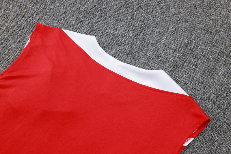 24/25 Paris Red Training Set Shirt and Shorts