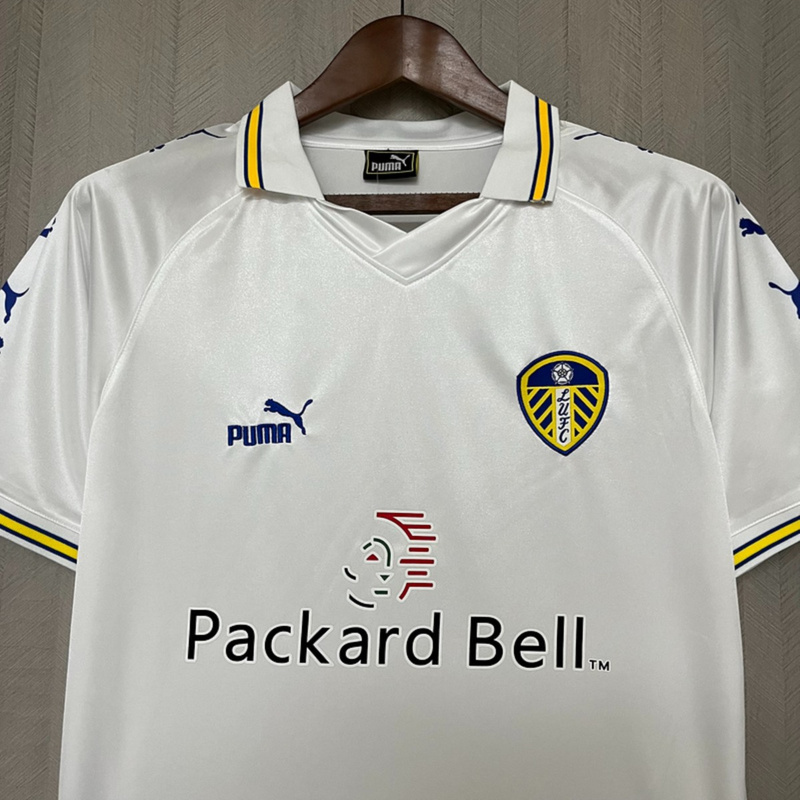 Retro Leeds United 1999 home jersey Fan Version