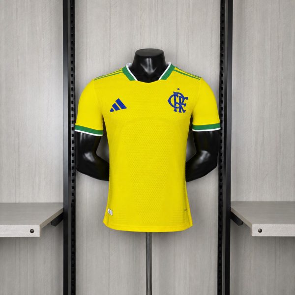 2026/27 Flamengo World Cup Edition Yellow Jersey Player Version