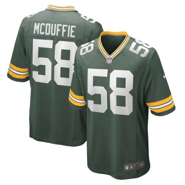 NFL Green Bay Packers Jeysey MCDUFFIE #58