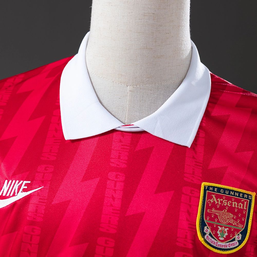 Retro Arsenal 1994/96 home jersey Fan Version