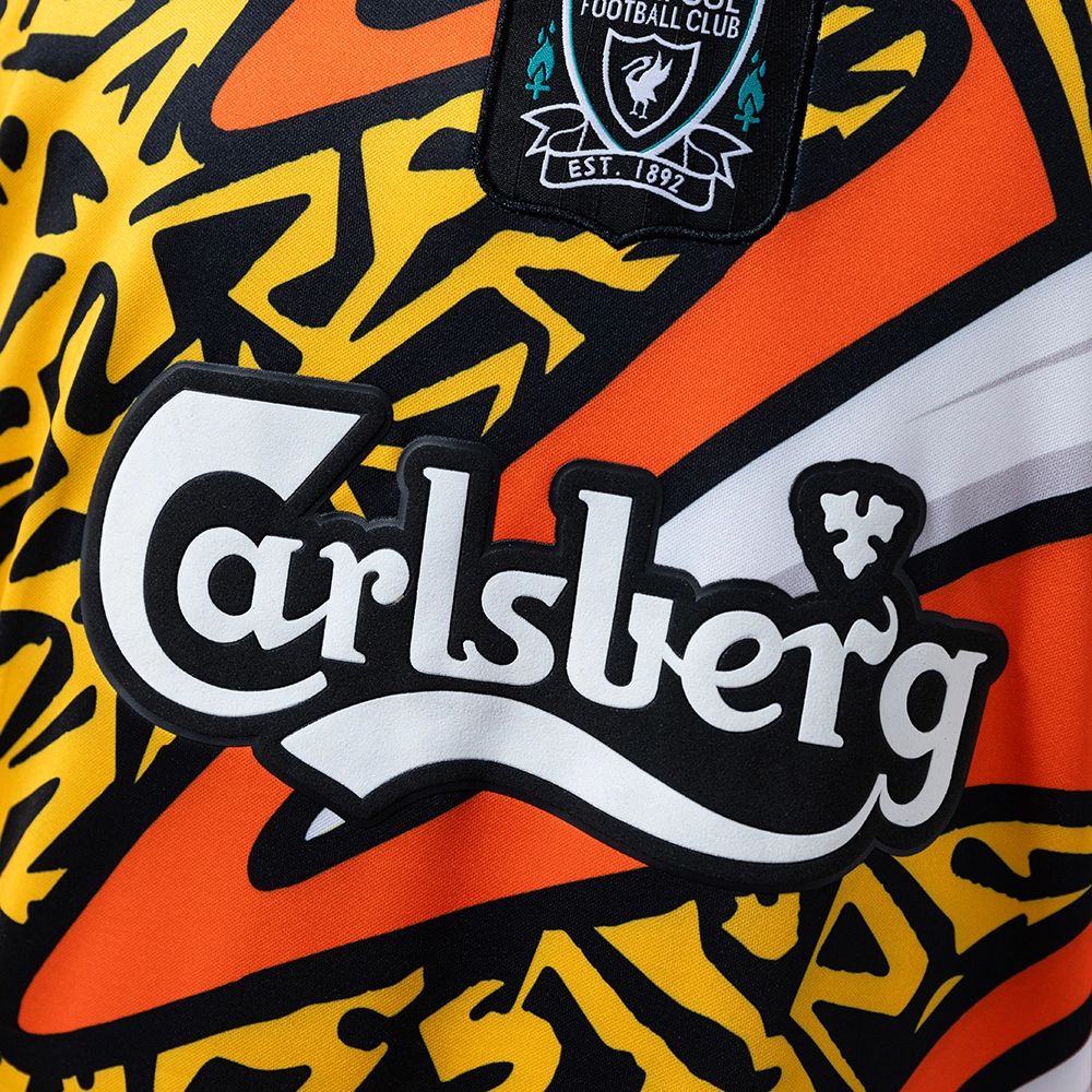 Retro Liverpool 1995/96 Goalkeeper jersey Long Sleeve Fan Version