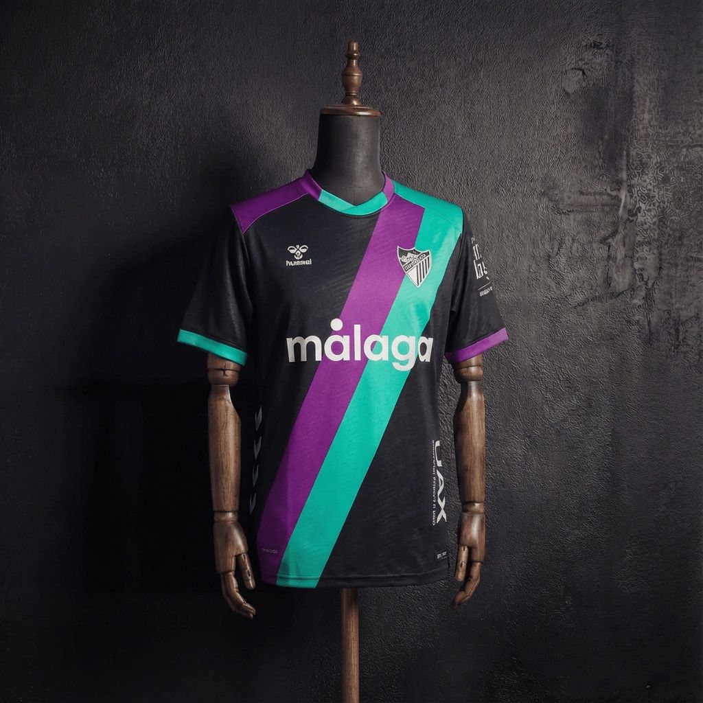 2025/26 Malaga Second Away jersey Fan version