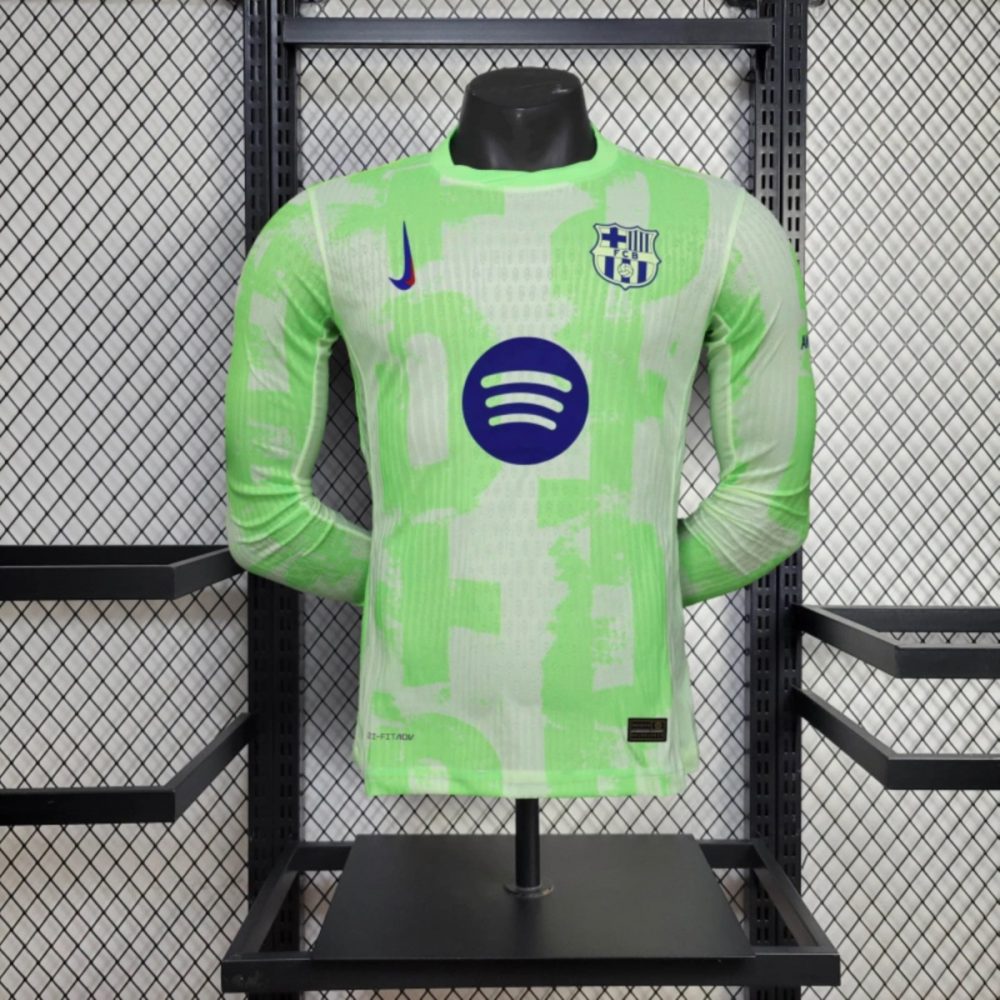 24/25 Barcelona 2 Away Long Sleeve Jersey Player Version