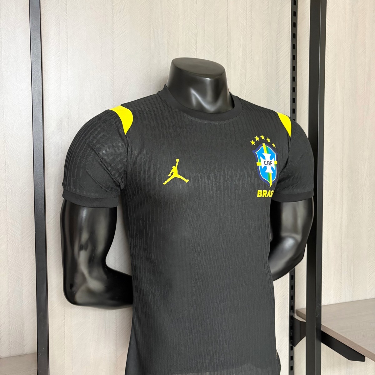 2026 Brazil Black Jersey Player Version