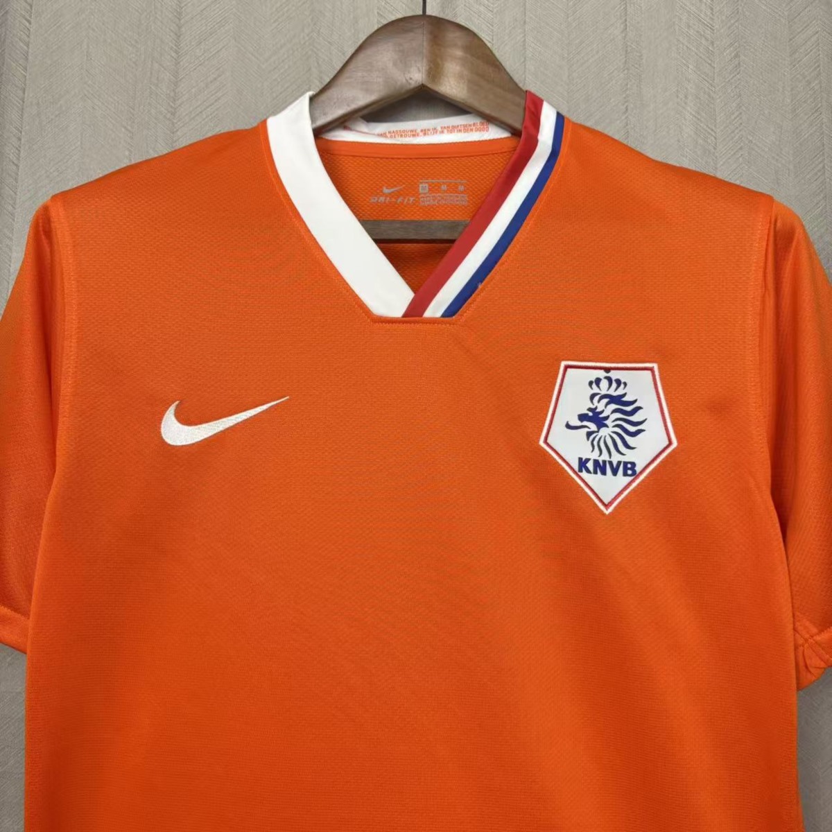 Retro Netherlands 2008 Home Jersey Fan Version