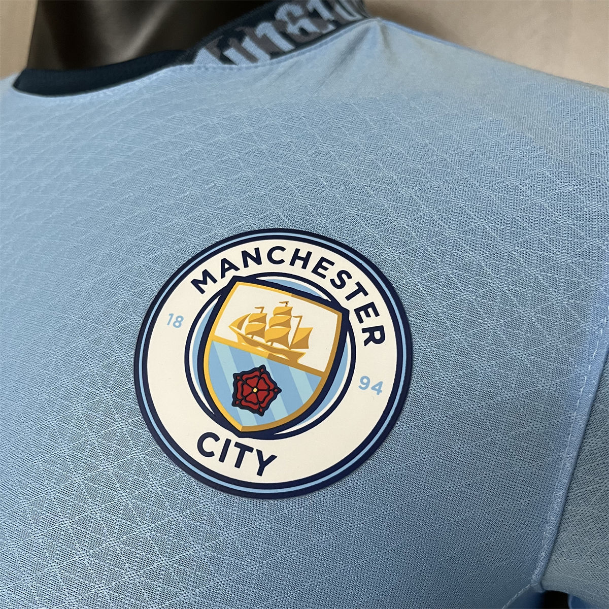 24/25 Manchester City Home Jersey Long Sleeve Player Version