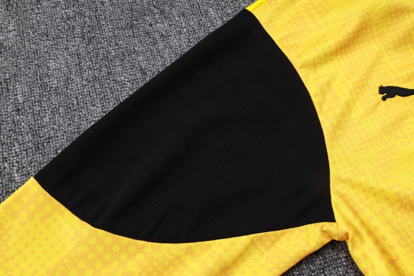 202526 Dortmund Yellow Long-sleeved half-pull training kit Football team kit
