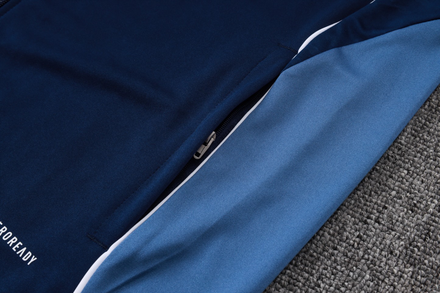 2025/26 Riyadh royal blue Jacket Training Suit Set Football Team Shirt Sports Fashion