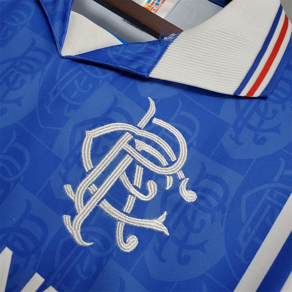 Retro Rangers 96/97 Home jersey Fan Version