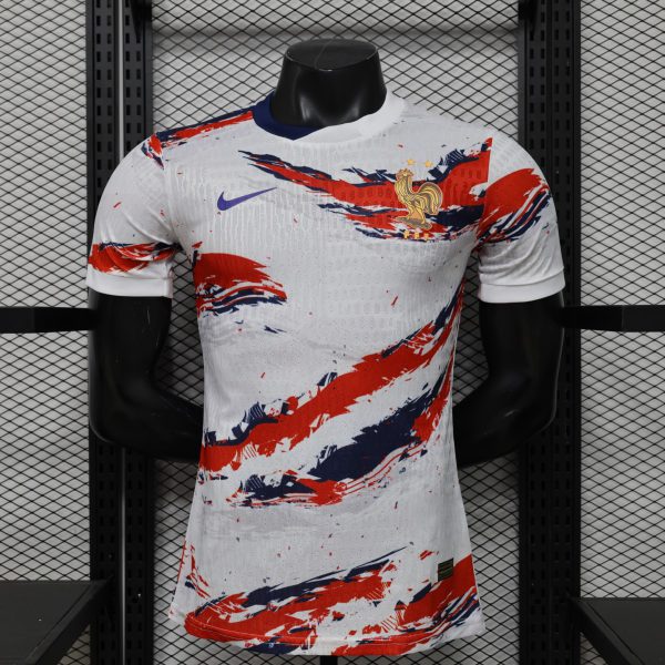 2026 France White & Red Jersey Player Version