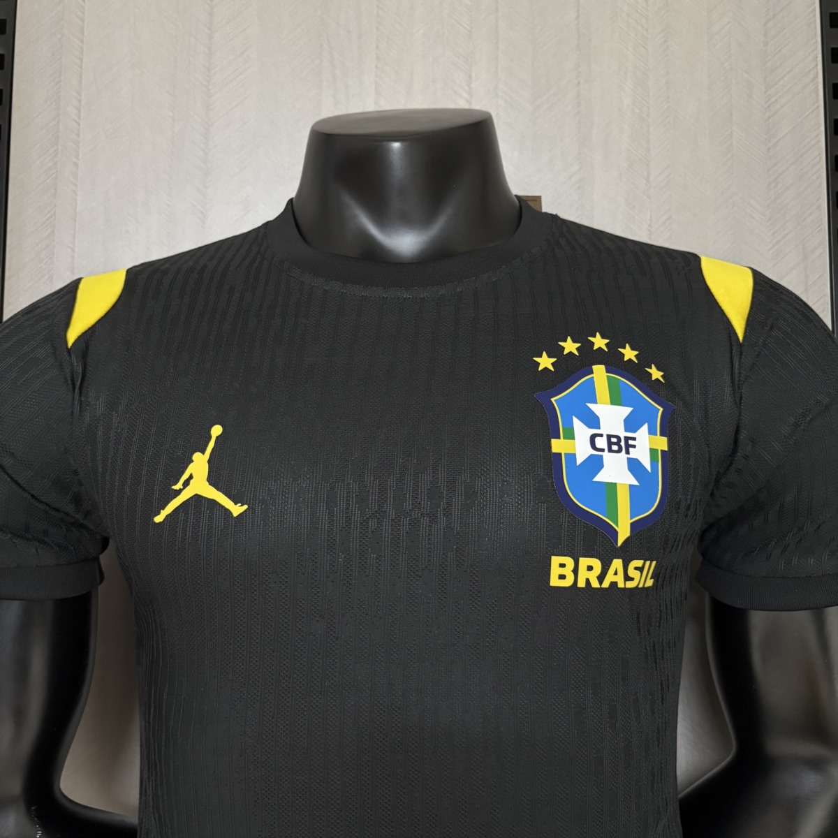 2026 Brazil Black Jersey Player Version