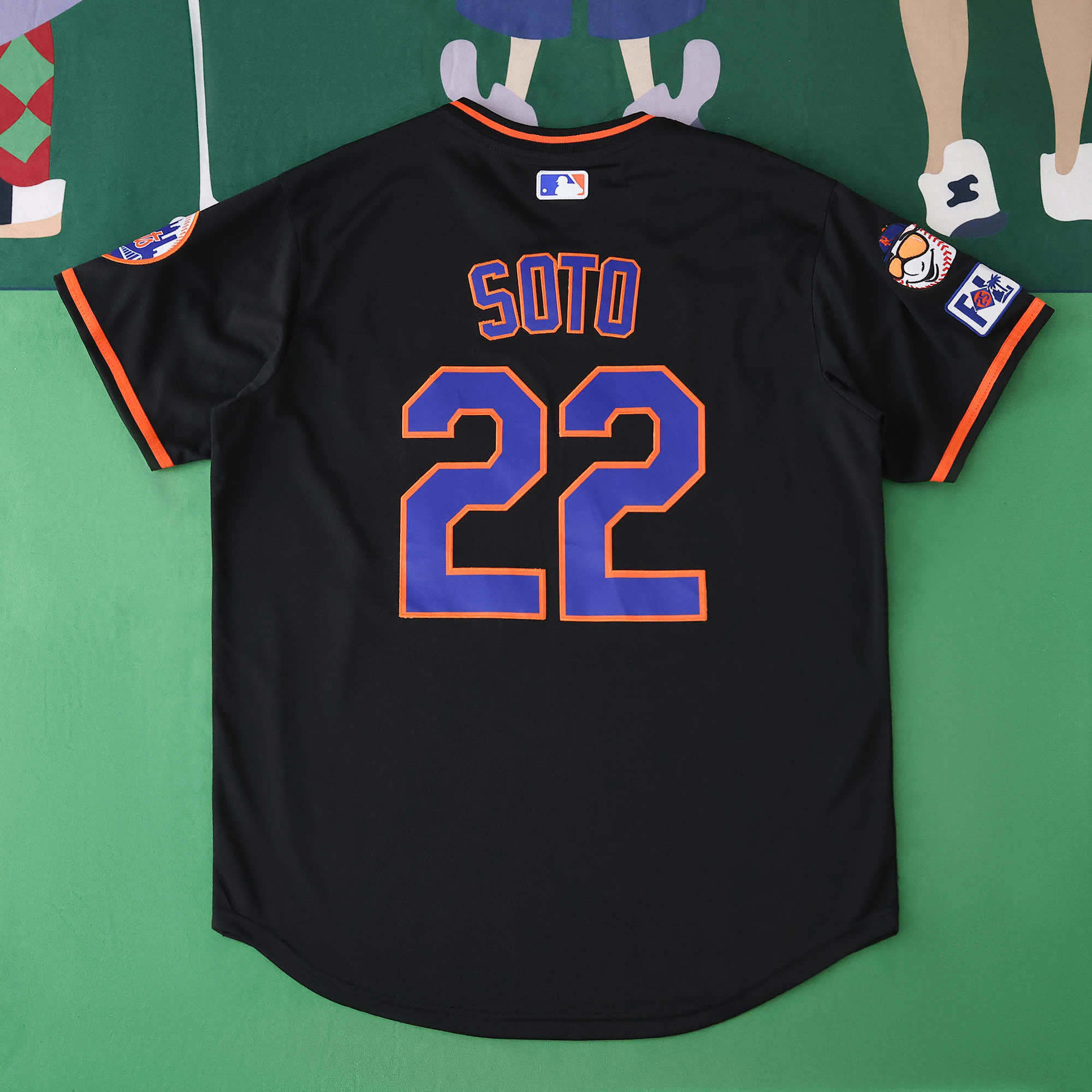 MLB 2025 New York Mets Black Jersey