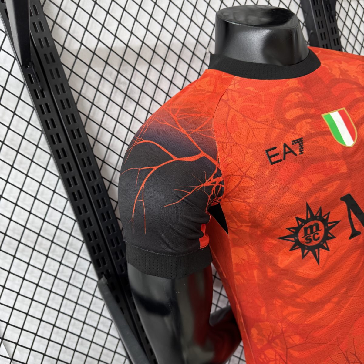 2025/26 Napoli Halloween Edition Orange Jersey Player Version