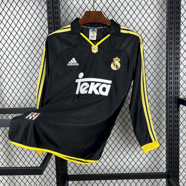 Retro Real Madrid 98/99 Home jersey Away Long Sleeves Fan Version