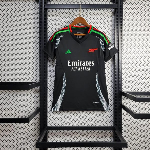 2024/25 Women Arsenal Away Jersey Fan Version
