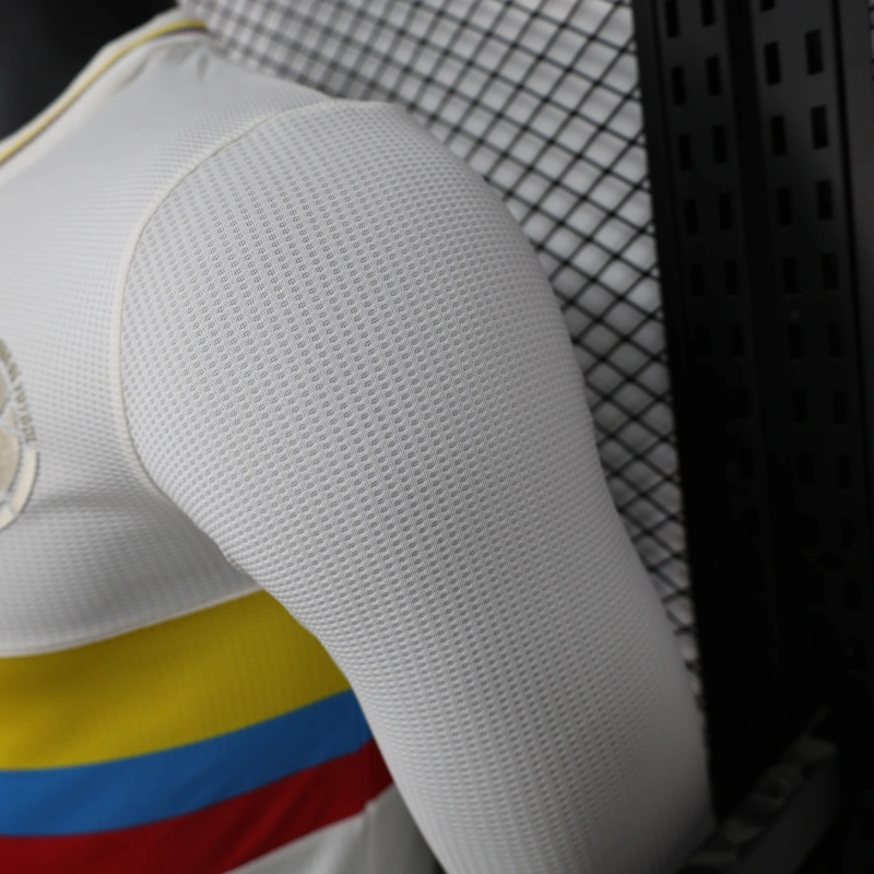 24/25 Colombia 100th Anniversary Edition White Long Sleeve Jersey Player Version