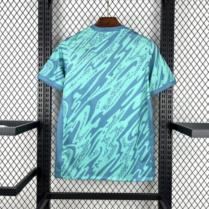 2025/26 Sporting Lisbon Blue goalkeeper jersey Fan version