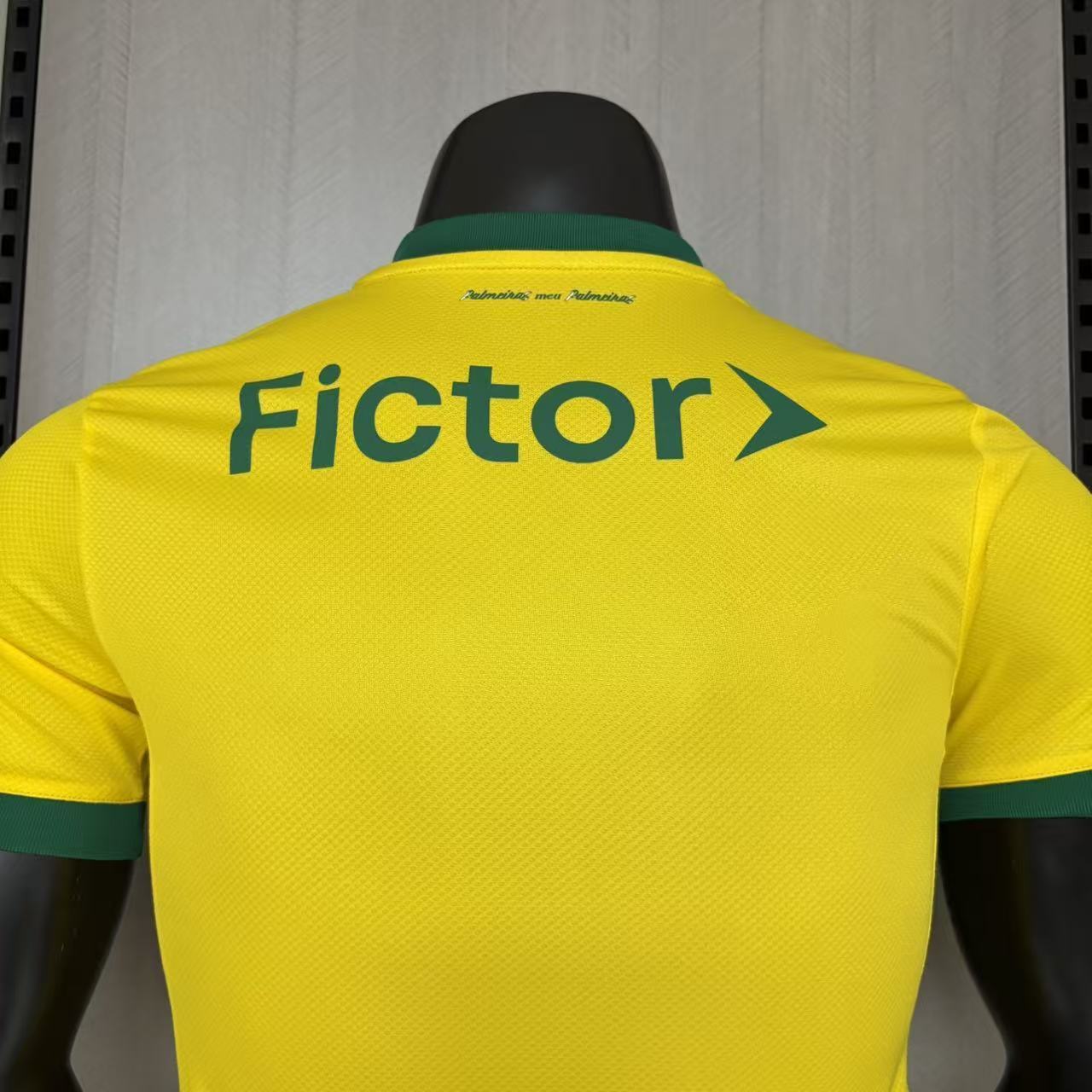 2025/26 Palmeiras Second Away Jersey Player Version