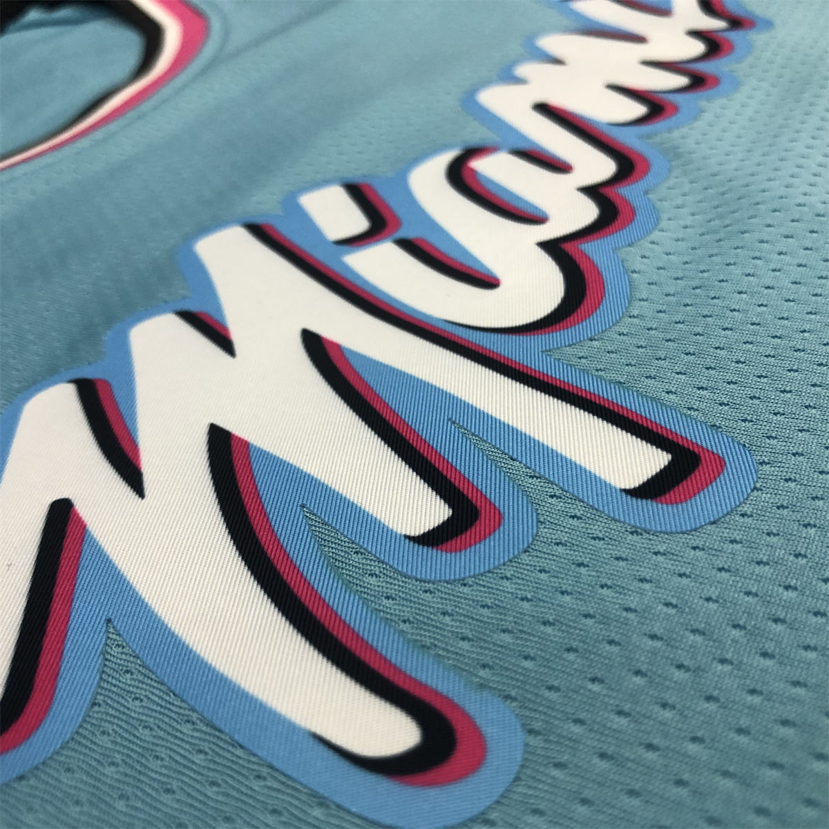 NBA Miami Hearts round neck Light Blue Jersey BUTLER#22 S-XXL