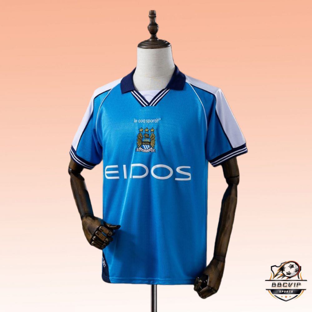 Retro Manchester City 1999/2001 home jersey Fan Version