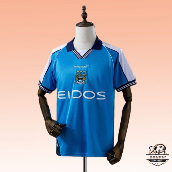 Retro Manchester City 1999/2001 home jersey Fan Version