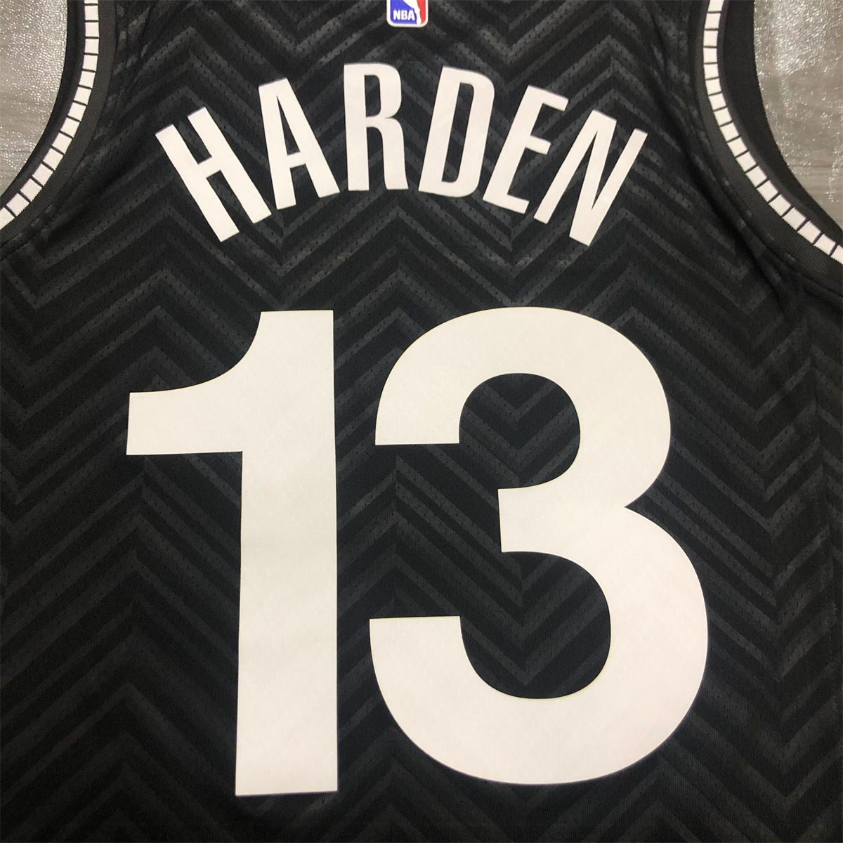 NBA Brooklyn Nets V-Neck Black Jersey HARDEN#13 S-XXL