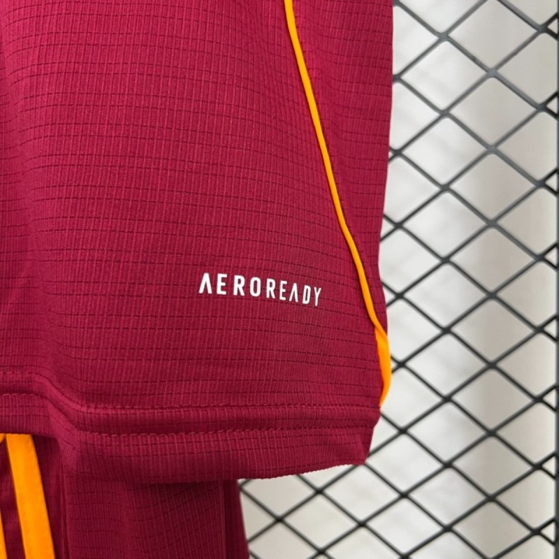 2025/26 Roma Home jersey kids Kits size: 16-28