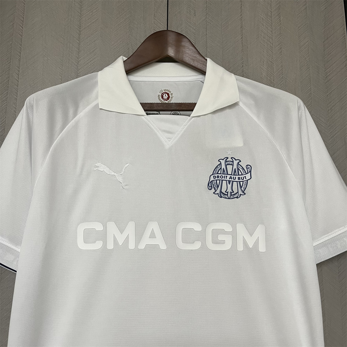 24/25 Marseille 125th Anniversary white Jersey Fan Version