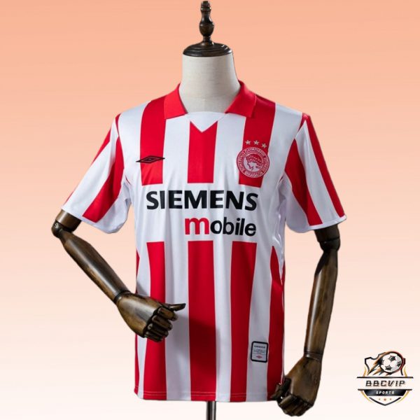 Retro Olympiacos 2004/06 Home jersey Fan Version
