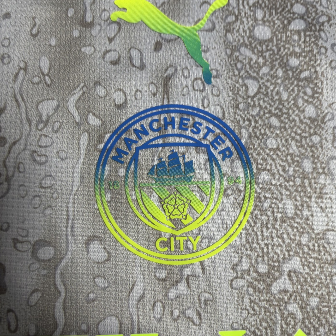 25/26 Manchester City Second Away jersey Kid Kits Size 16-28
