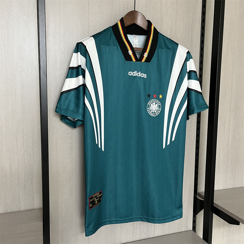 Retro Germany 1996 Away jersey Fan Version