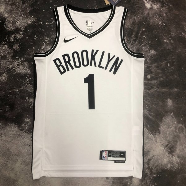 NBA Brooklyn Nets 2022/23 Black Icon Edition Swingman Jersey S-XXL