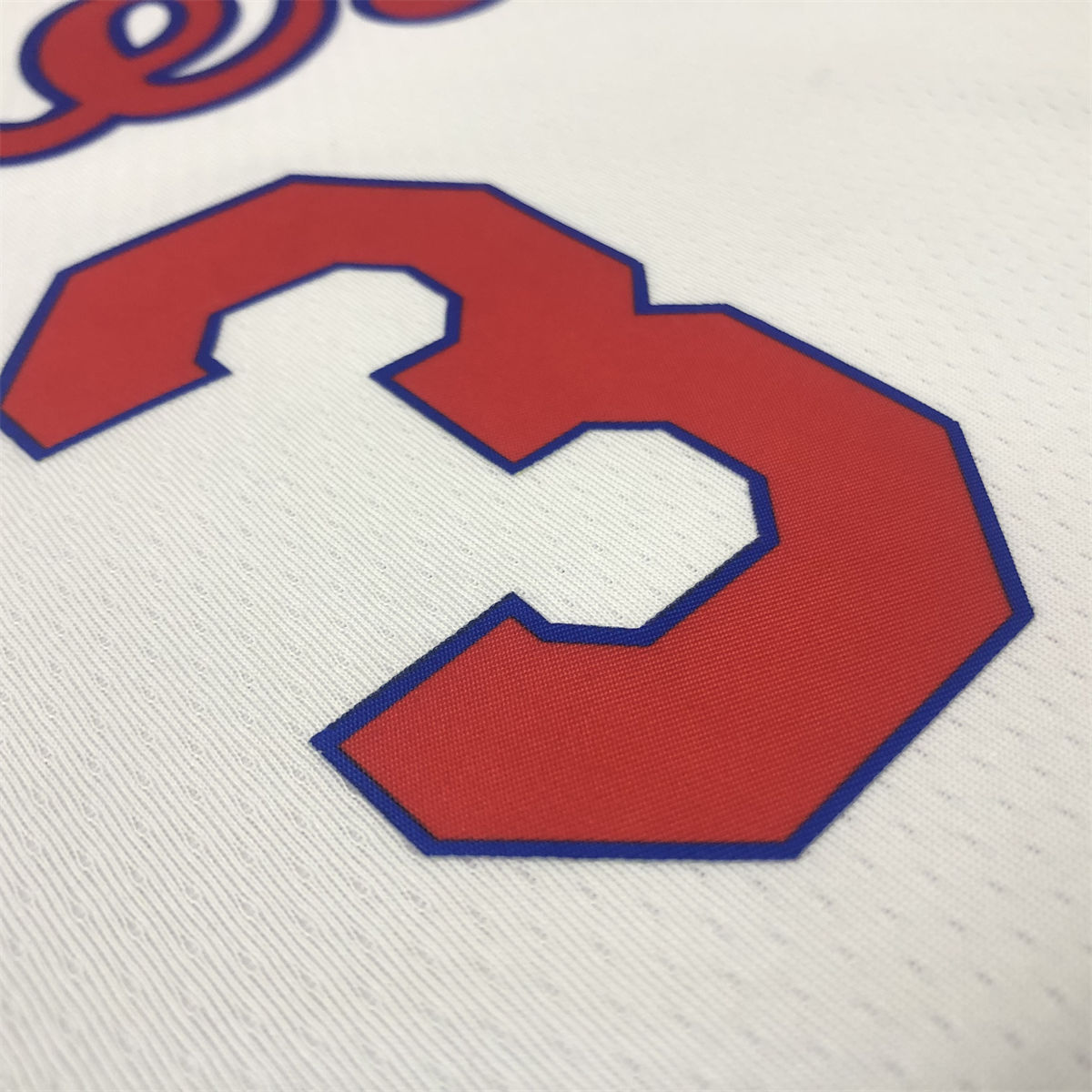 NBA Philadelphia 76ers Round Neck White Jersey IVERSON#3 S-XXL