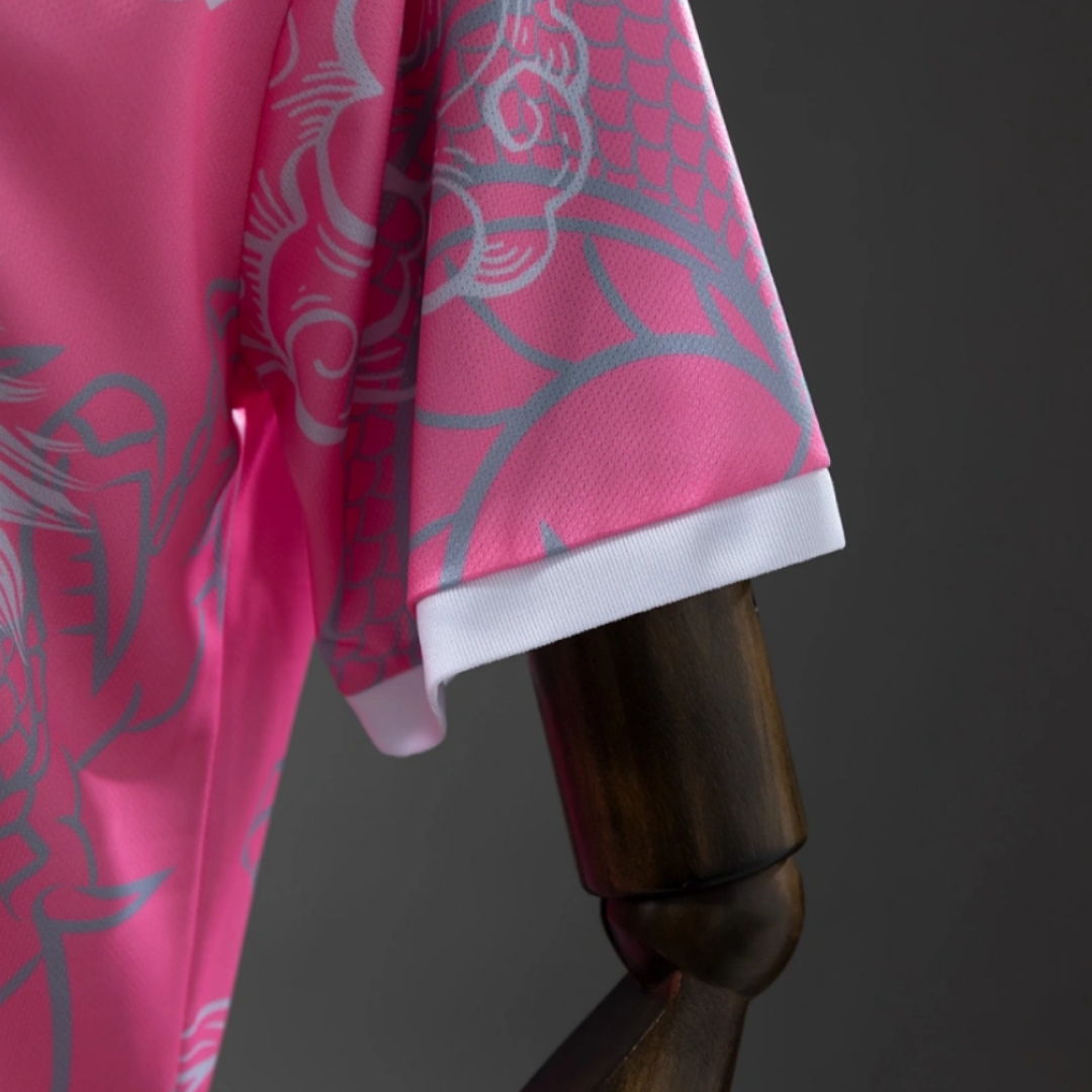 2025/26 Real Madrid Pink Dragon Special Edition Jersey Fan Version