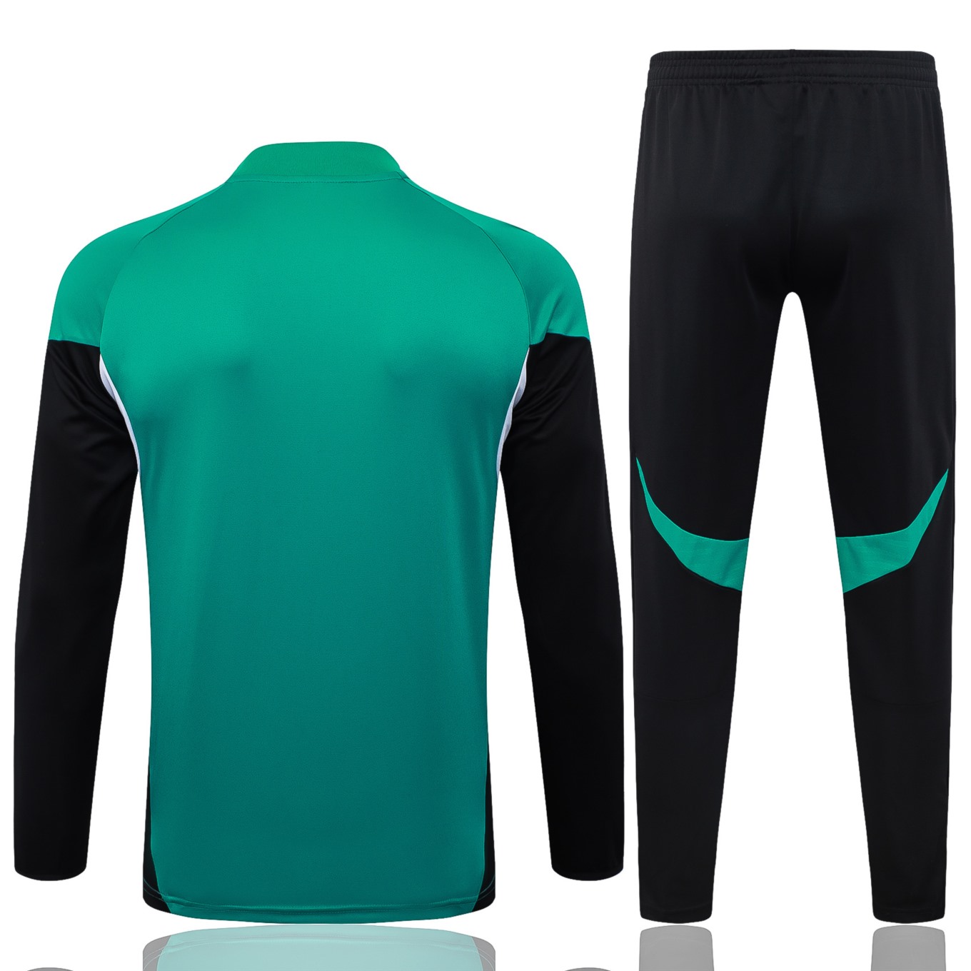 202526 Liverpool Green Long-sleeved half-pull training kit Football team kit