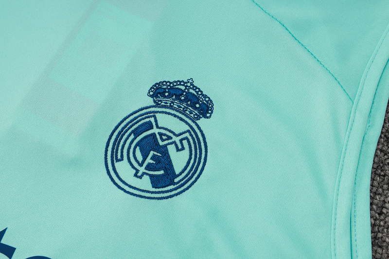 24/25 Real Madrid Light green Training Set Shirt and Shorts
