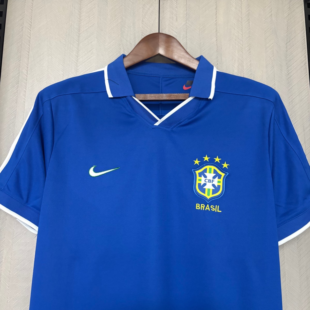 Retro 1997 Brazil away jersey Fan Version