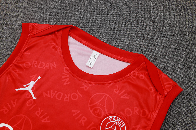 2024/25 Paris Red Training Set Shirt and Shorts