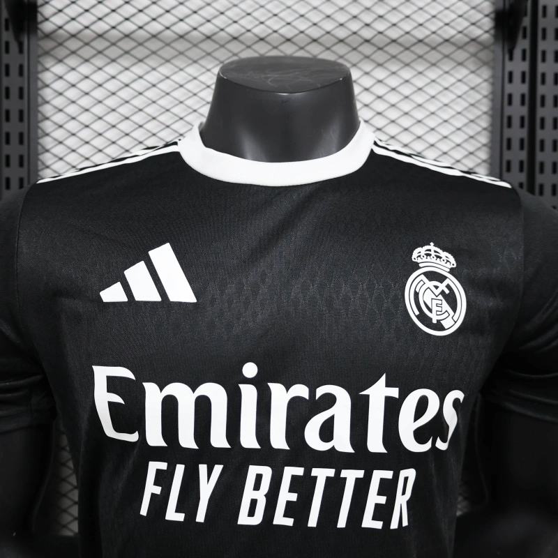 25/26 Real Madrid Co Branded Special Edition Black jersey Player Version