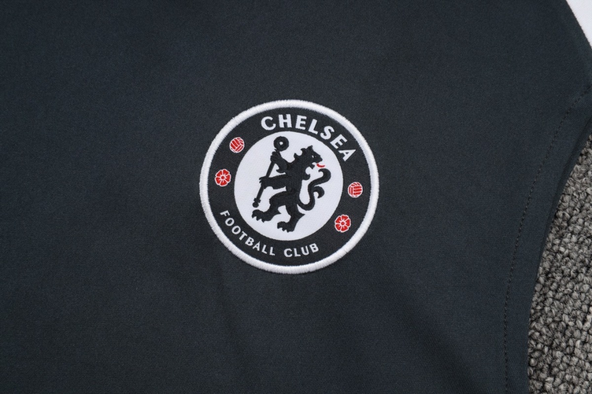 2026 Chelsea Dark gray Training Set Shirt and Shorts