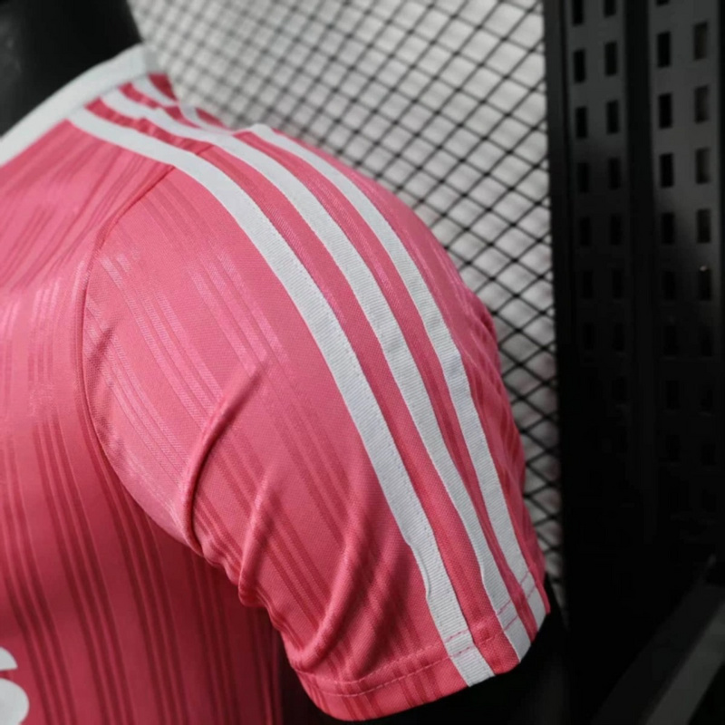 2025/26 Adidas Trefoil casual Deep Pink jersey Player Version