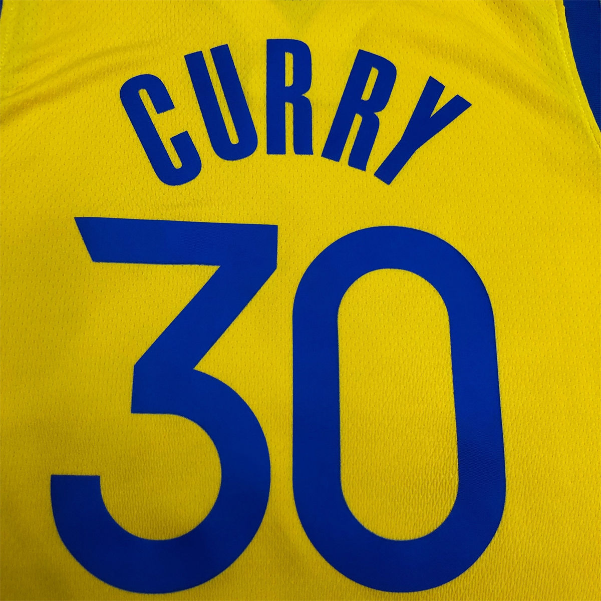 NBA Golden State Warriors V neck Yellow Jersey CURRY#30 S-XXL